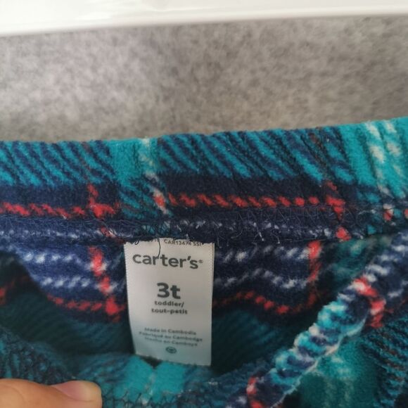 2/$15 Carter's boys 2 piece pajama set size 4 - Picture 5 of 5